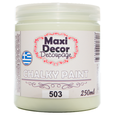 Χρώμα Κιμωλίας 250ml Maxi Decor Chalky 503 Βεραμάν_CH503250